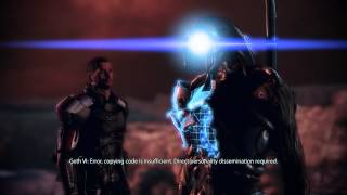 Mass Effect 3  Quarian Fleet Destruction Talis Death [upl. by Parrisch941]