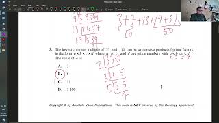 Math 10C Number Lesson 8 Practice Test [upl. by Acimat]