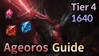 Lost Ark 1640 Tier 4 Guardian Raid Ageoros Guide [upl. by Esetal]