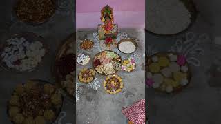 Laxmi puja Bengali festival  the Laxmi godess viralvideo [upl. by Aivatco]