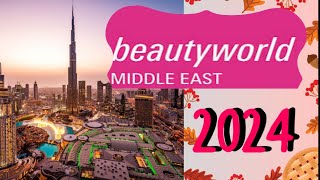 Beauty World 2024 uae beautyworld fragrance skincare salon makeup dubai 2024 [upl. by Lazare]