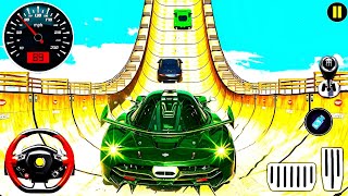 Ramp Car Stunt Master 3D 🎯  Impossible Crazy Car Racing Simulator  Android GamePlay 🔥 [upl. by Aseeral]