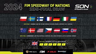 FIM Speedway of Nations 2024 SemiFinal 1  Belle Vue Tuesday July 9 [upl. by Atokad81]