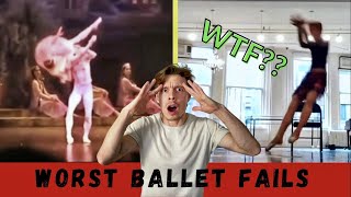 7 WORST BALLET FAILS reviewed by PRO dancer [upl. by Basil856]