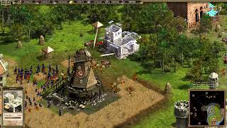 Cossacks 2  1vs2 Unsucesfull attacks [upl. by Gertrudis230]