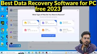 Best Data Recovery Software for PC Free  Recover Deleted Files from Windows 1011 for Free [upl. by Apoor]