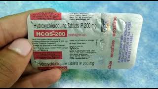 Hcqs 200mg Tablet  Hydroxychloroquine 200mg Tablet  Hcqs 200mg Tablet use Side effect Review Hindi [upl. by Eolande268]