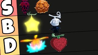 GPO UPD 8 Best Fruit Tier List PVE  PVP [upl. by Aivatnuhs]