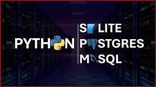 CRIAR BANCOS DE DADOS AUTOMÁTICO EM PYTHON  MYSQL POSTEGRES SQLITE [upl. by Xonnel812]