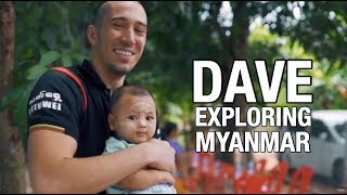 Dave Visiting Village In Myanmar ေဒဝ [upl. by Isbella]