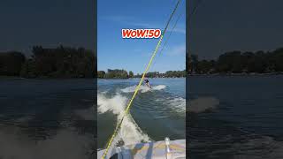 FIRST TIME WAKE BOARDING [upl. by Lawtun]