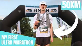 MY FIRST 50KM ULTRA MARATHON SVP50 [upl. by Kale436]