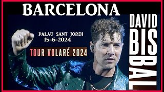 DAVID BISBAL Tour Volaré  Concierto Barcelona 2024 [upl. by Geiss717]