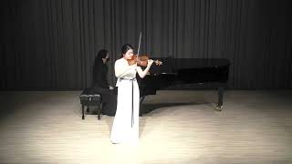 Wieniawski Variations on an Original Theme 비에냐프스키 오리지널 주제에 의한 변주곡류주은 [upl. by Marrin]