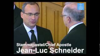 Pfingsten 2013 Ein neuer Stammapostel  Pentecost 2013 A new Chief Apostle [upl. by Clementius]