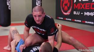 Side Control to Knee On Belly Transition 3 of 8 Grappling MMA  BJJ Fighter Training Tutorial [upl. by Eenert842]