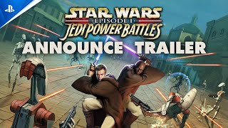 Star Wars Episode I Jedi Power Battles  Announce Trailer  PS5 amp PS4 Games [upl. by Griz537]