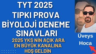 TIPKI PROVA TYT BİYOLOJİ DENEME SINAVI6💥TYT Biyoloji Fullemek İstiyorsan 🔥Ayrıntılı ve Öğretici [upl. by Nylarac]