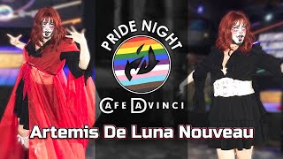 Artemis De Luna Nouveau  Pride Night at DaVinci Drag Show  9102024 4K HDR 60 FPS [upl. by Diraf87]