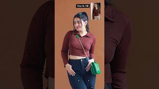 meesho Korean winter tops haul under Rs 400  meesho winter wear haul meeshohaul winter shorts [upl. by Yrok399]