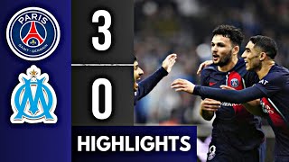 Paris saint Germain VS Marseille  Highlights  Ligue 1  28 October 2024 [upl. by Reste]