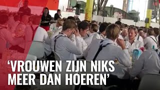 Bizarre speech corps vrouwen zijn spermaemmers en hoeren [upl. by Nylssej]