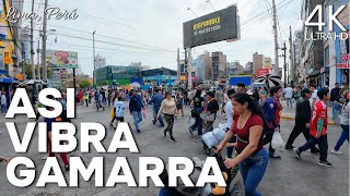 GAMARRA EN ACCION【4K】 Discover the textile commercial soul of Lima 🇵🇪 [upl. by Barvick]