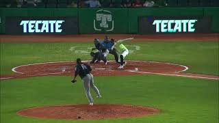 Conspiradores de Querétaro 210 Olmecas de Tabasco  180624  Liga Mexicana de Beisbol 2024 [upl. by Earaj197]