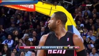 Dwyane Wade hurts Nate Robinsons feelings 11012 HD [upl. by Nnylg]