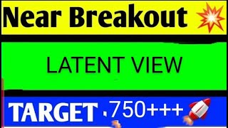 LATENT VIEW SHARE LATEST NEWS TODAYLATENT VIEW SHARE ANALYSISLATENT VIEWS SHARE TARGET [upl. by Pierson]