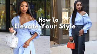 How To Elevate Your Style  5 Tips To Enhance Your Personal Style [upl. by Nelehyram]