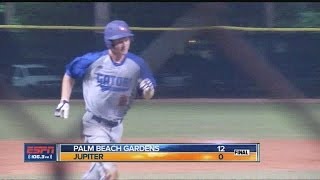 Palm Beach Gardens baseball wins District 98A [upl. by Bass]