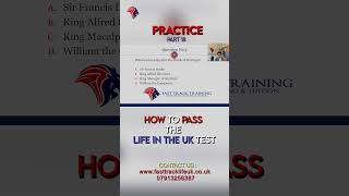 Life in the UK test tip 3 William the Conquerer  1066  Battle of Hastings lifeintheuktest [upl. by Hajile]