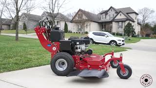 Bradley Mowers 48quot hydro walkbehind 48WT features and highlights [upl. by Cralg]