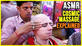 COSMIC HEAD MASSAGE explained by BENNY 💛 Worlds Greatest Head Massage 💛 ASMR BARBER [upl. by Aitan330]