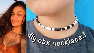 DIY OUTERBANKS NECKLACE super similar with heishi beads [upl. by Davena]