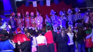 2018 0128 Kinderkarneval mit Prinzenpaar Prinzengarde Blau Weiss [upl. by Ralip]