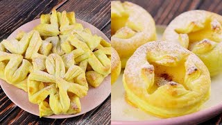 3 idee dolci con la pasta sfoglia veloci e deliziose tutte da provare [upl. by Newman]