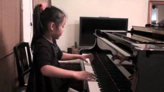 Sora plays Chopinwaltz in B minor Op692 9 year old [upl. by Aical]