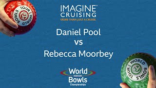 World Indoor Bowls Championship 2024 Daniel Pool vs Rebecca Moorbey  Day 16 Match 1 [upl. by Pinckney]