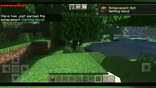 How to get Advancement in Minecraft PEmcpe 😊 [upl. by Fulvia742]