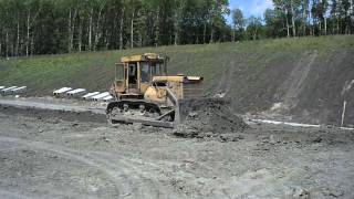 Old soviet tractors K701 loader n T170 dozer [upl. by Golding]