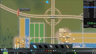 Cities Skylines 90k in 10135 World Record Speedrun Foggy Hills noModsnoDLC [upl. by Veron650]