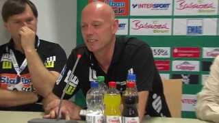 Pressekonferenz FRISCH AUF vs HC Erlangen [upl. by Aihsitan657]