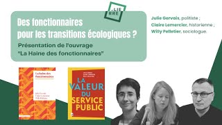 ☘️ Webinaire quotLa haine des fonctionnairesquot  présentation de louvrage [upl. by Retsehc]