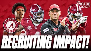 Prized Recruits REACT To Alabamas THRILLING Win Over Georgia RollTide [upl. by Nolram37]