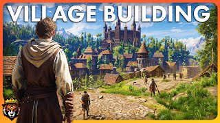 Building the a Village from SCRATCH in Medieval Times [upl. by Nemhauser667]