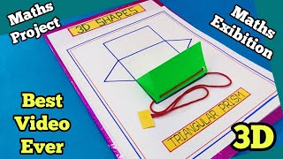 triangular prism maths working modelmaths projectmathsmaths Exibition modelmaths model bed👍 [upl. by Tabbatha]