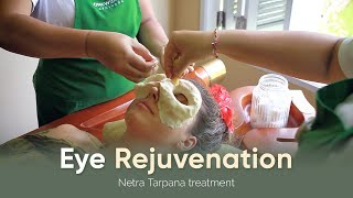 Netra Tarpana Ayurvedic Eye Treatment  Oneworld Ayurveda—Panchakarma in Ubud Bali [upl. by Ha936]