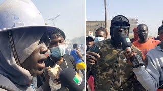 les jeunes engagés auprès de Nitdoff déverser leurs colères sur Macky SALL [upl. by Nerret]